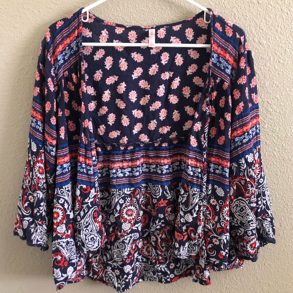 Xhilaration Open Cardigan